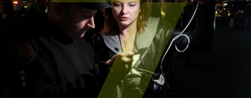 Неизвестная женщина избила журналистов, которые снимали пожар в «Сити - Центре»